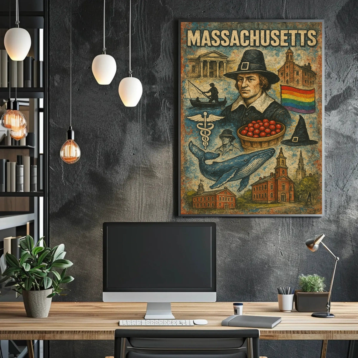 Massachusetts Heritage Poster