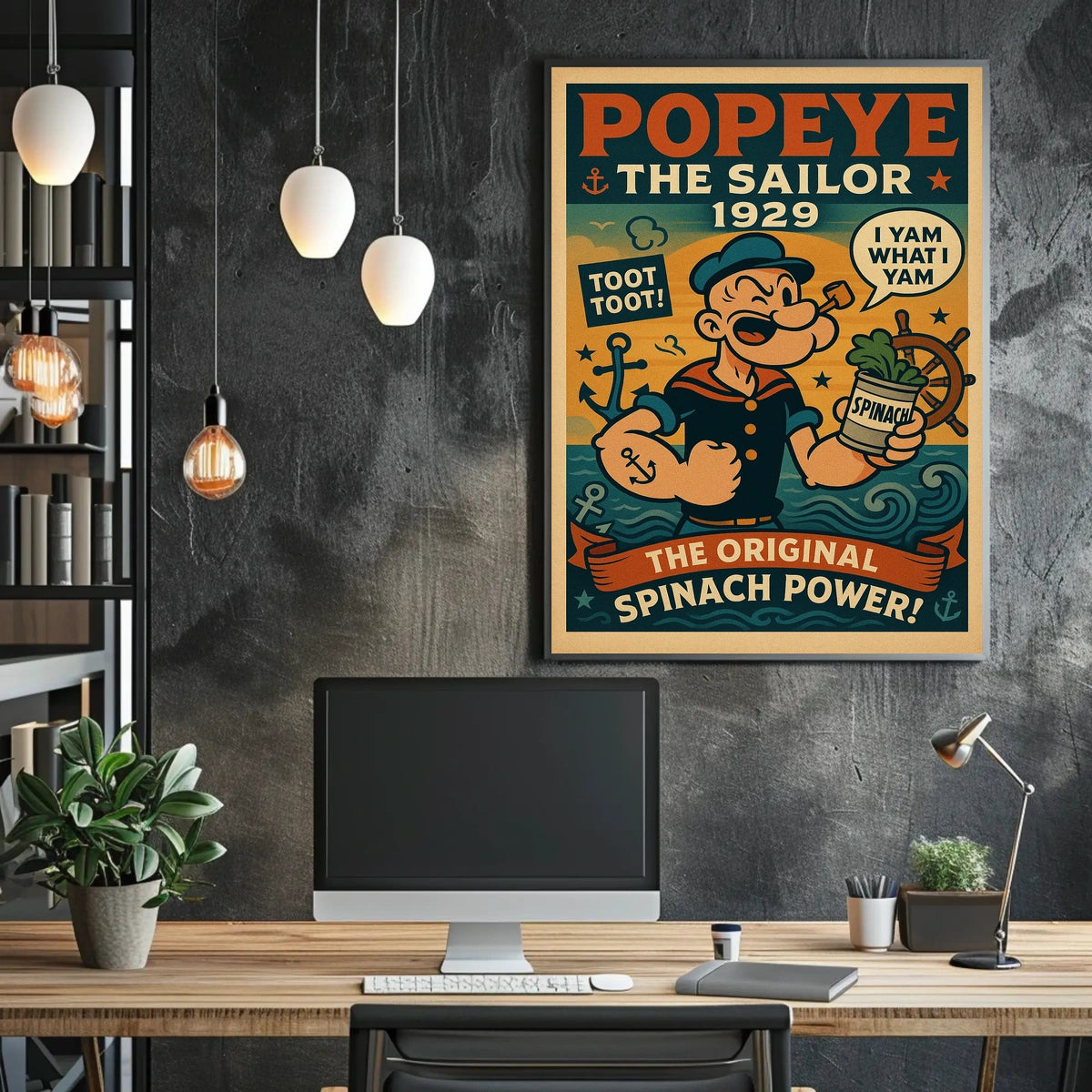Popeye 1929 Art Poster POP-217