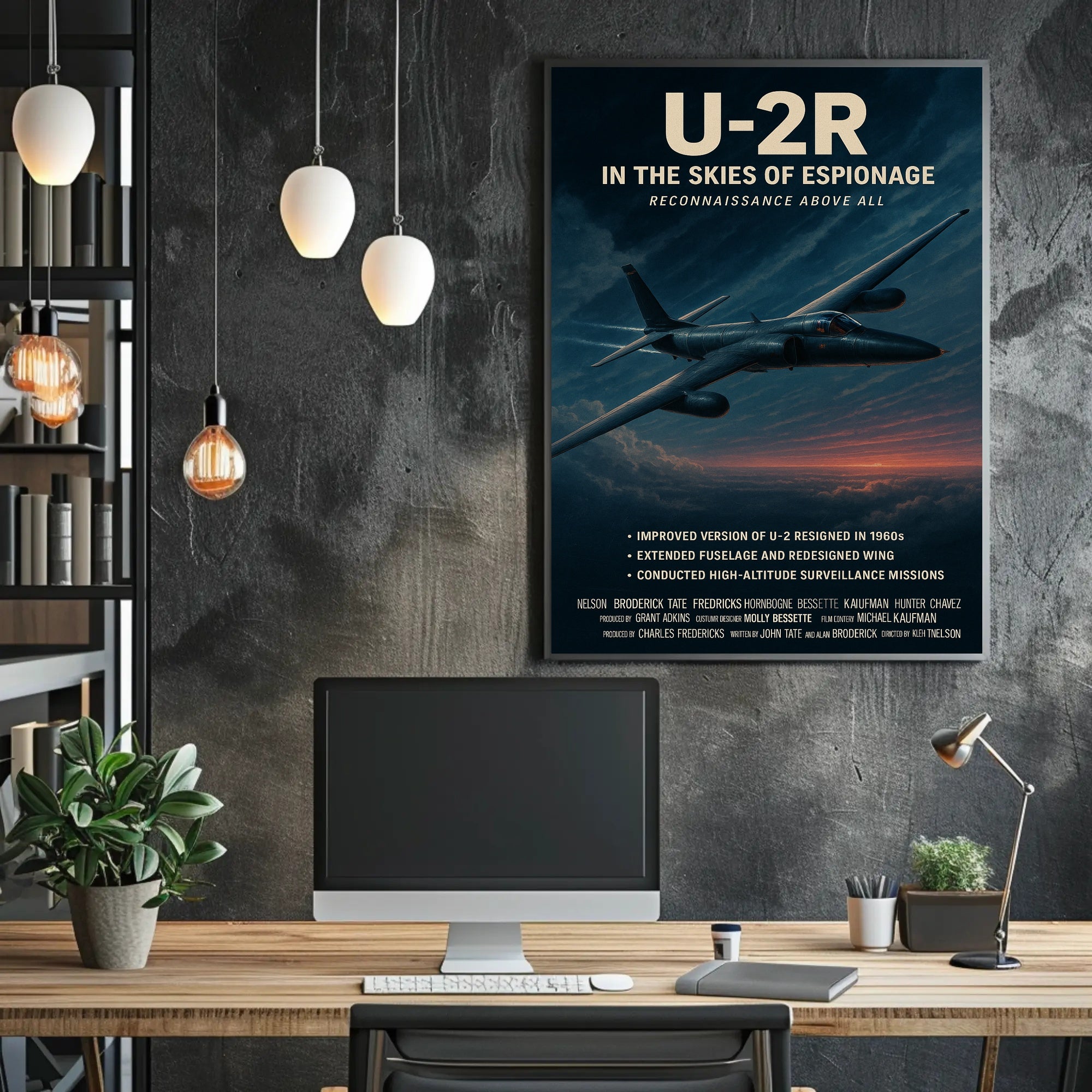 U-2R In the Skies of Espionage Poster PosterGoat