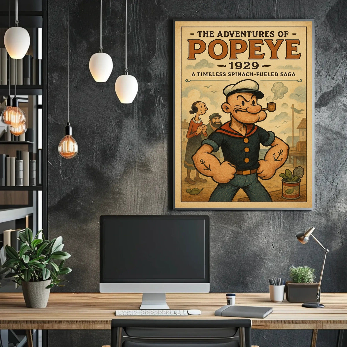 Popeye 1929 Art Poster POP-226