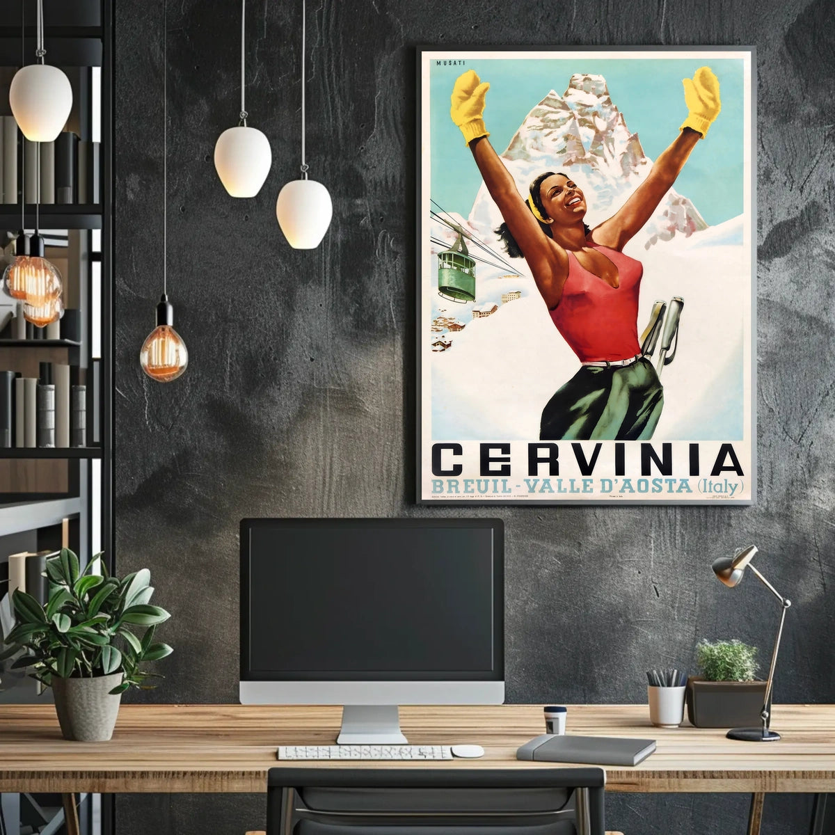 Cervinia Adventure Poster
