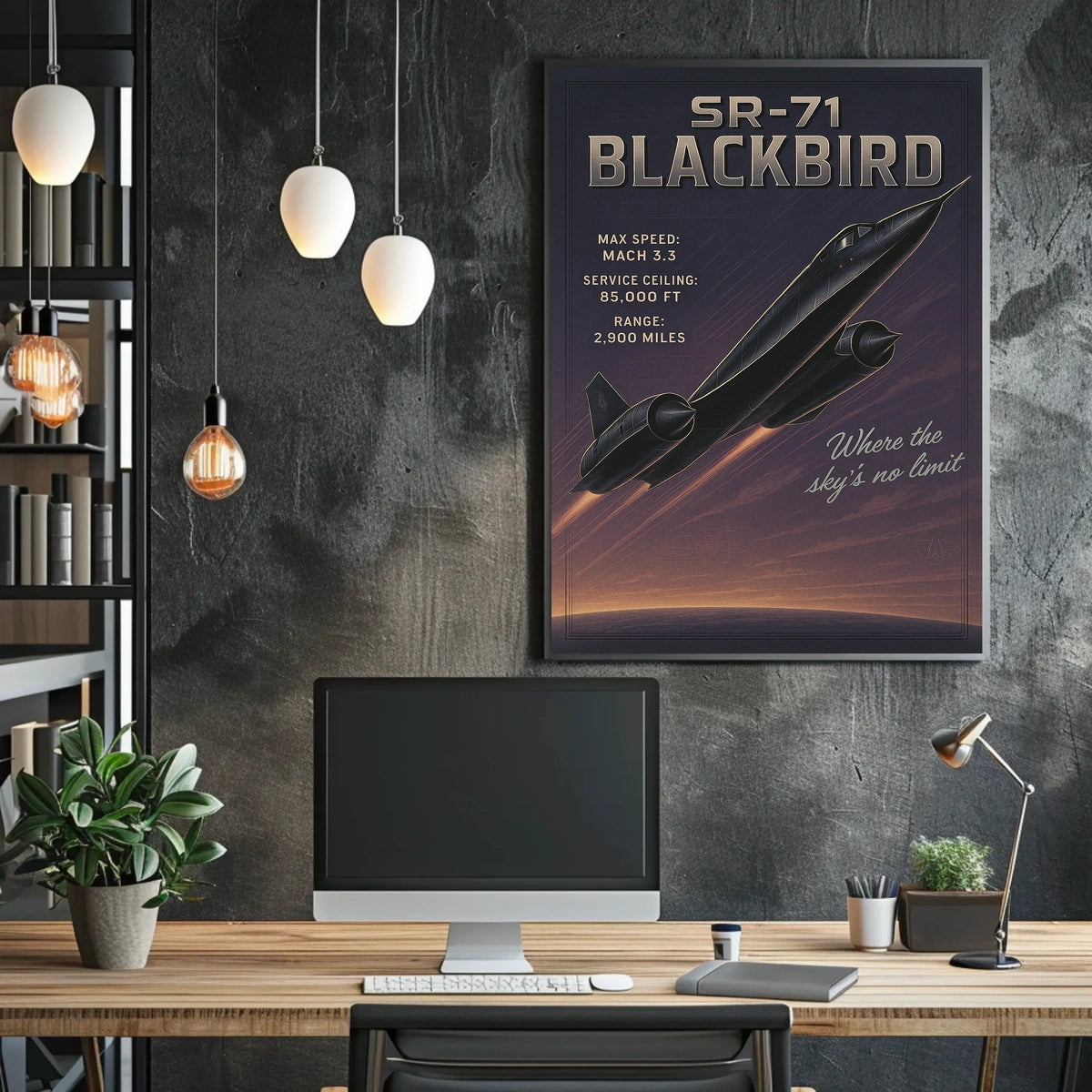 SR-71 Blackbird Poster
