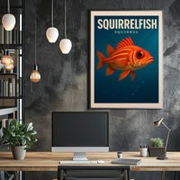 Squirrelfish Spotlight Poster PosterGoat
