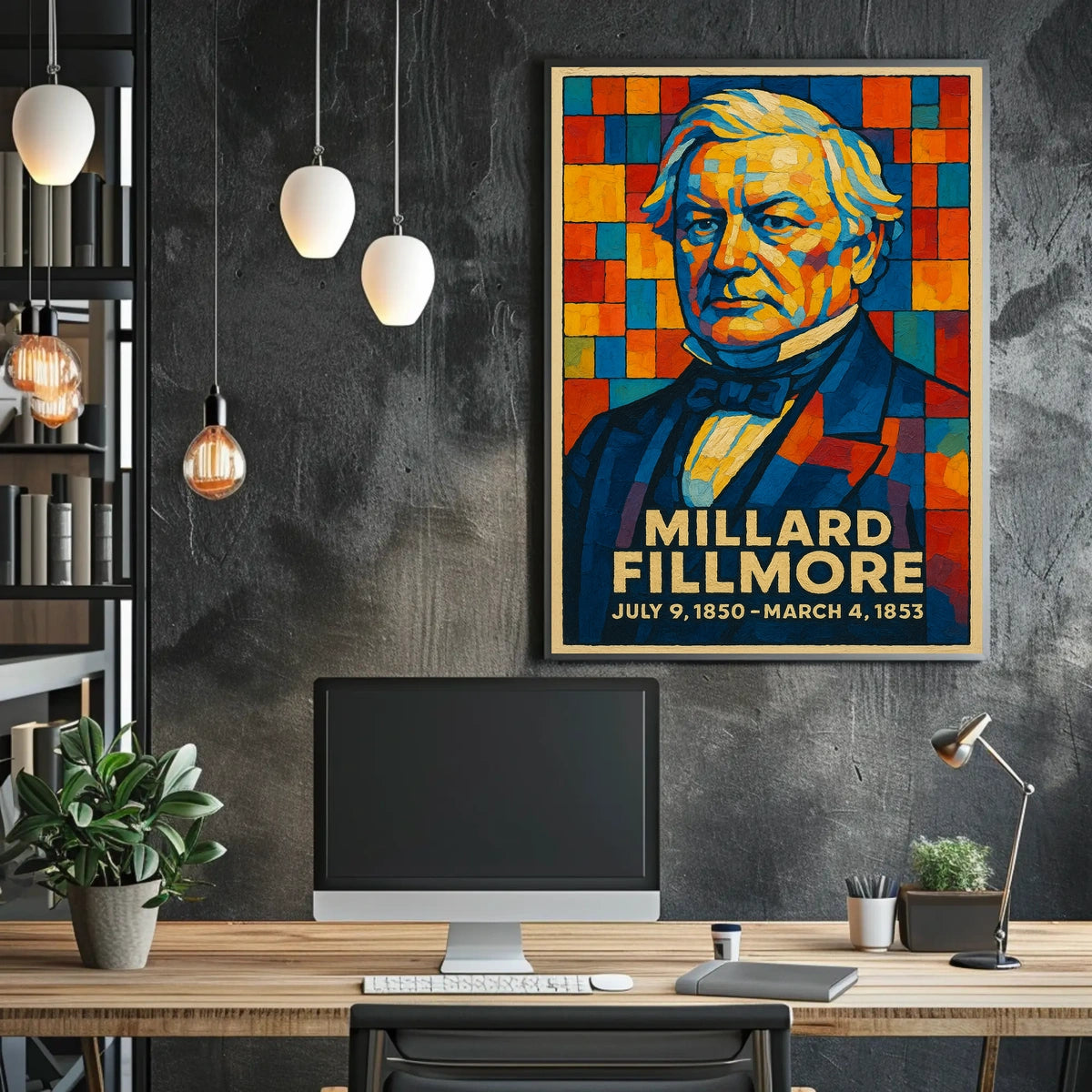 Millard Fillmore 13th President Poster