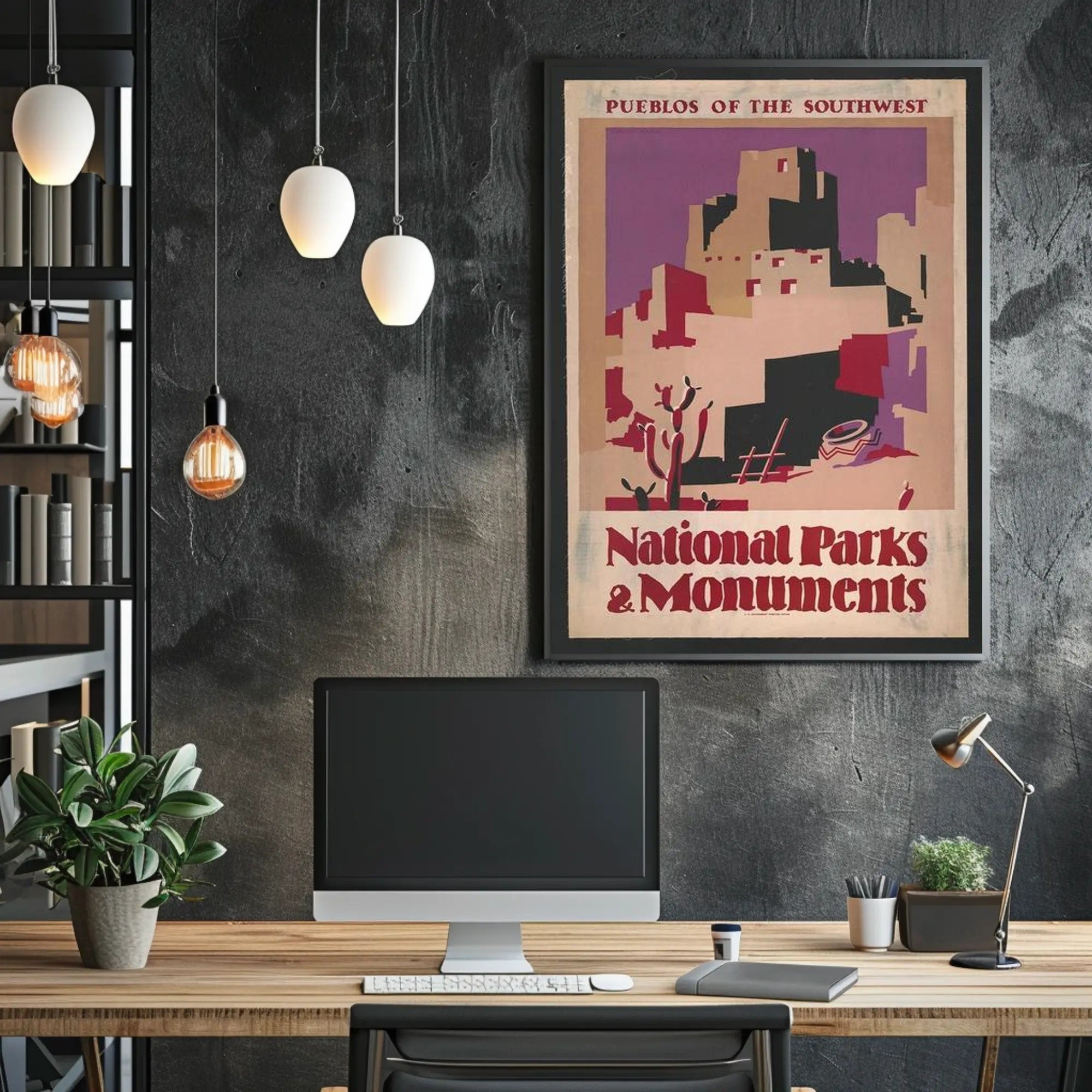 Pueblos of the Southwest Poster PosterGoat