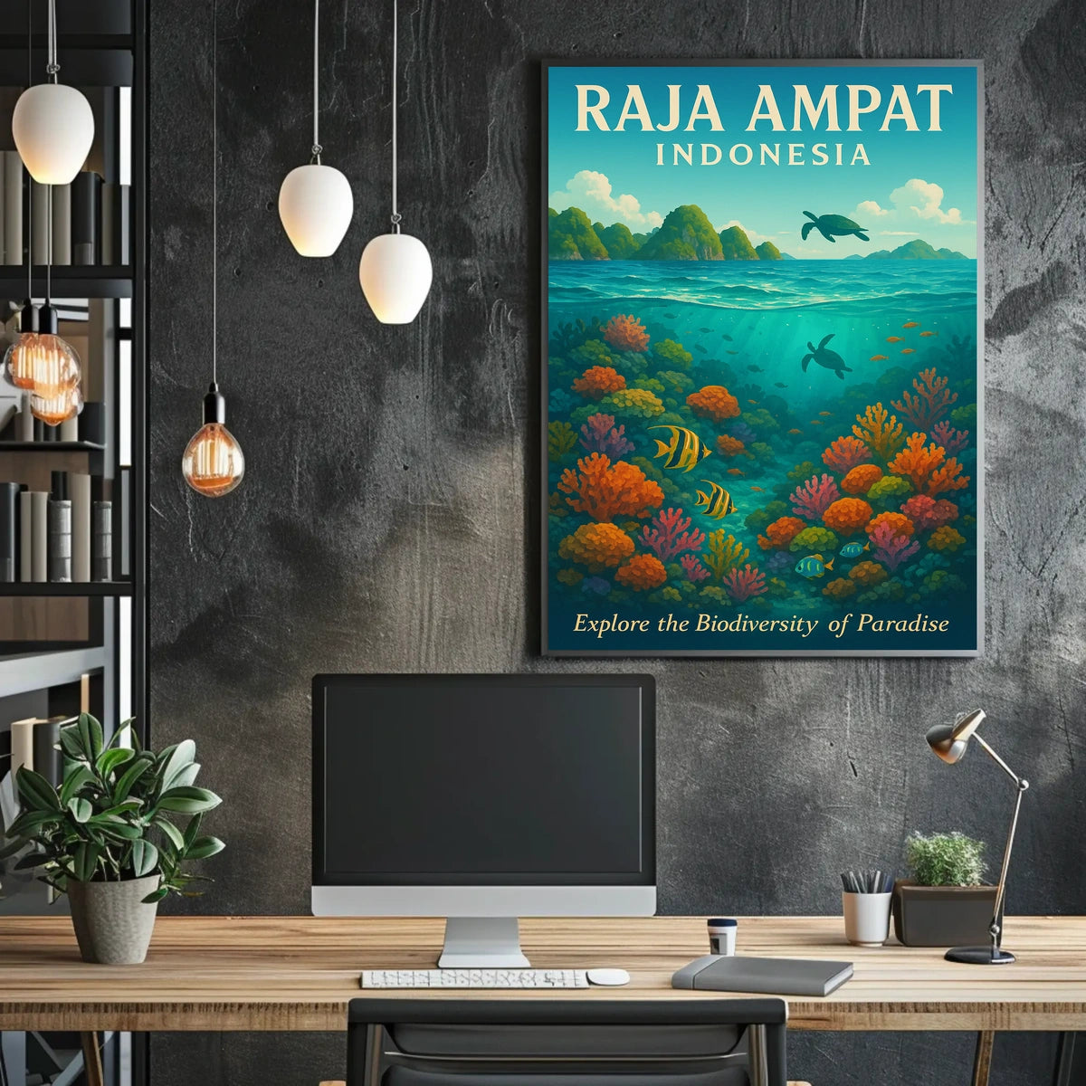 Raja Ampat Explore the Biodiversity of Paradise Poster