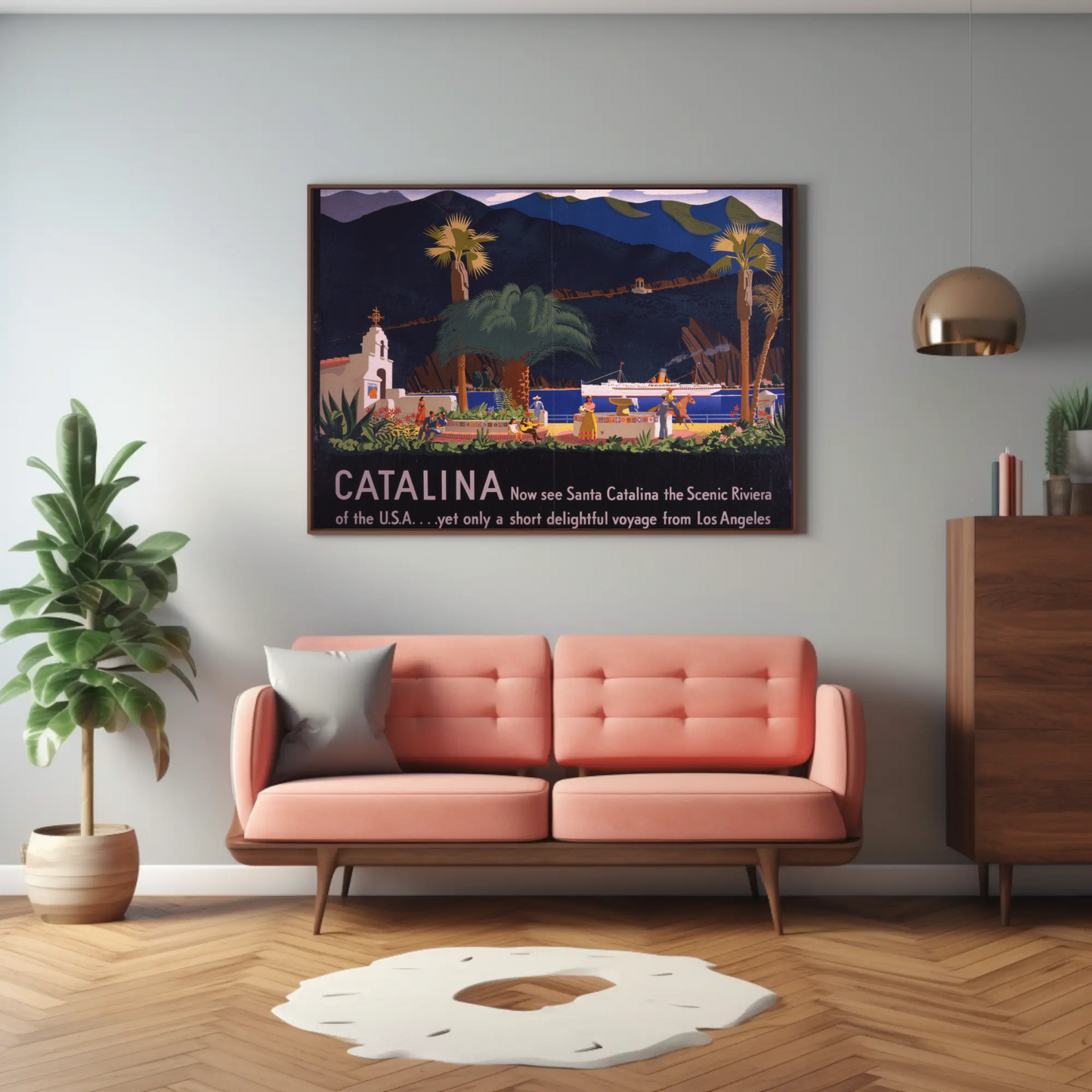 Catalina - The Scenic Riviera of the U.S.A. Poster
