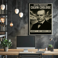 Calvin Coolidge 30Th President Poster