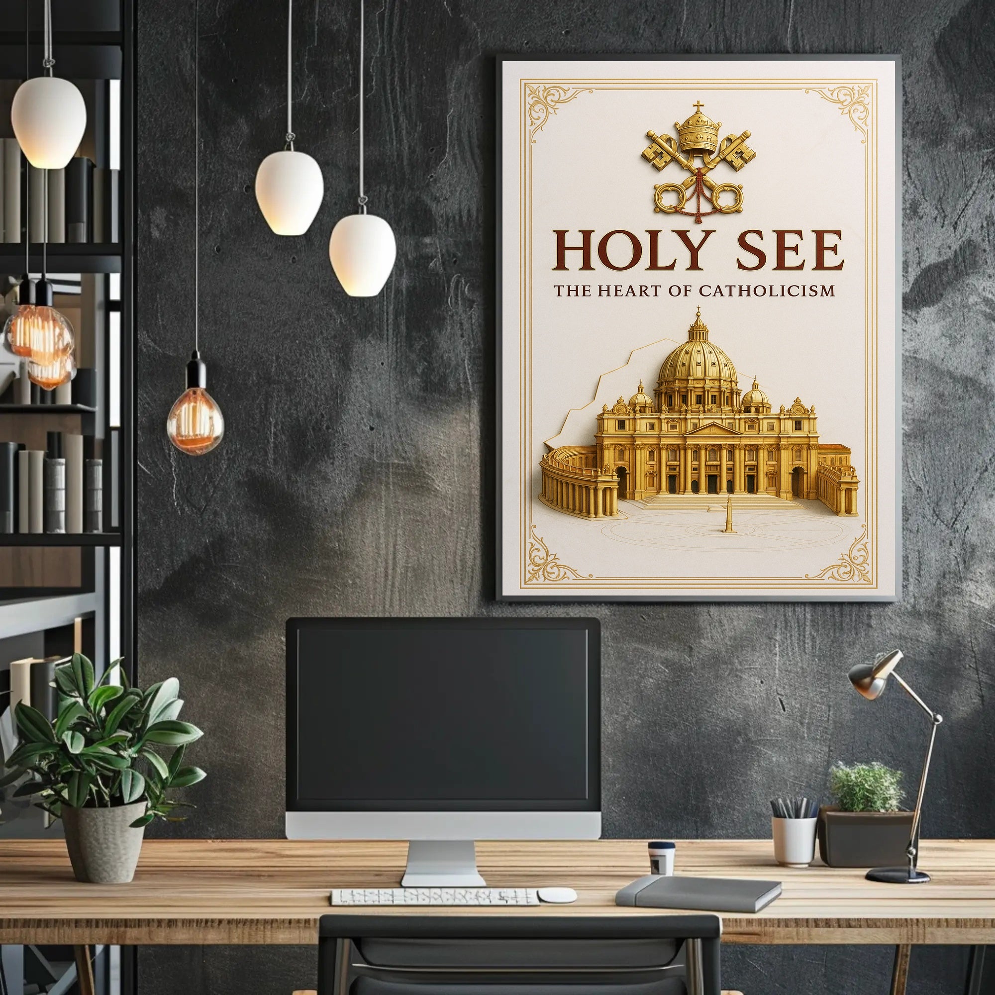 Holy See The Heart of Catholicism Poster PosterGoat