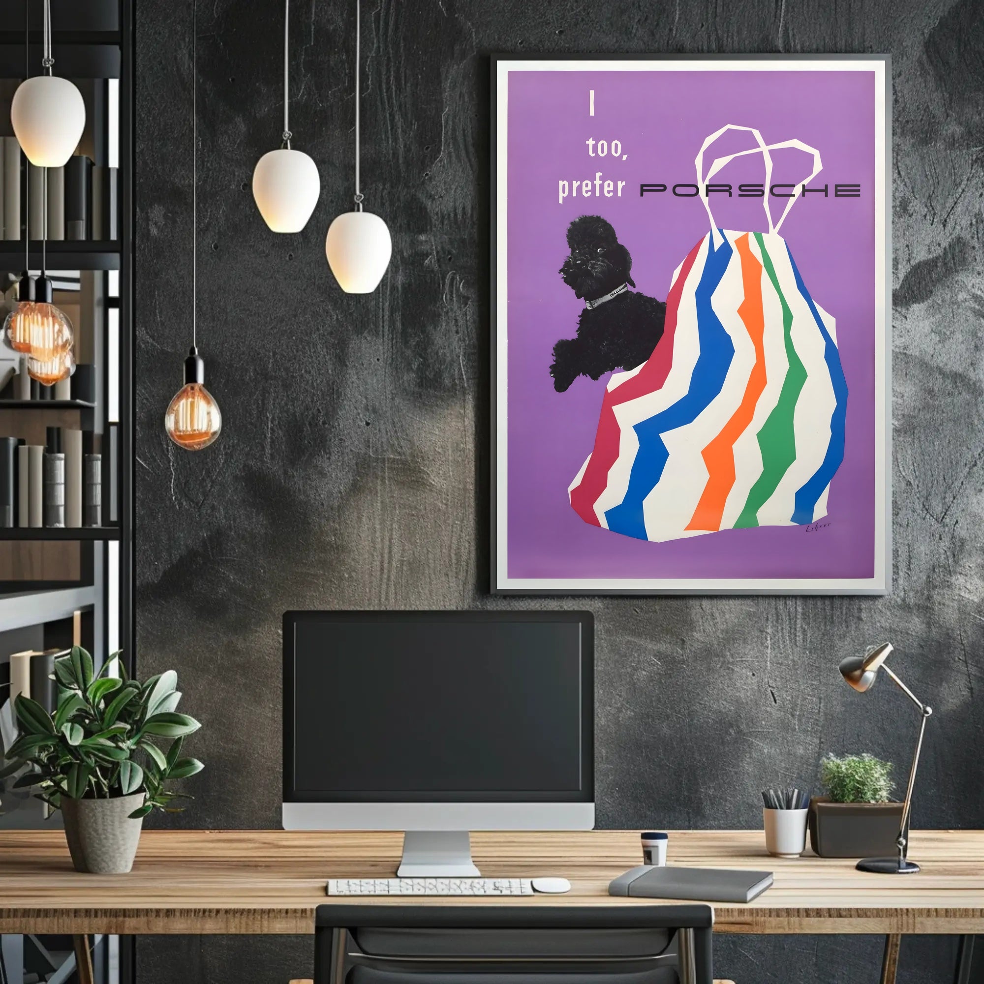 Porsche Preference Poster