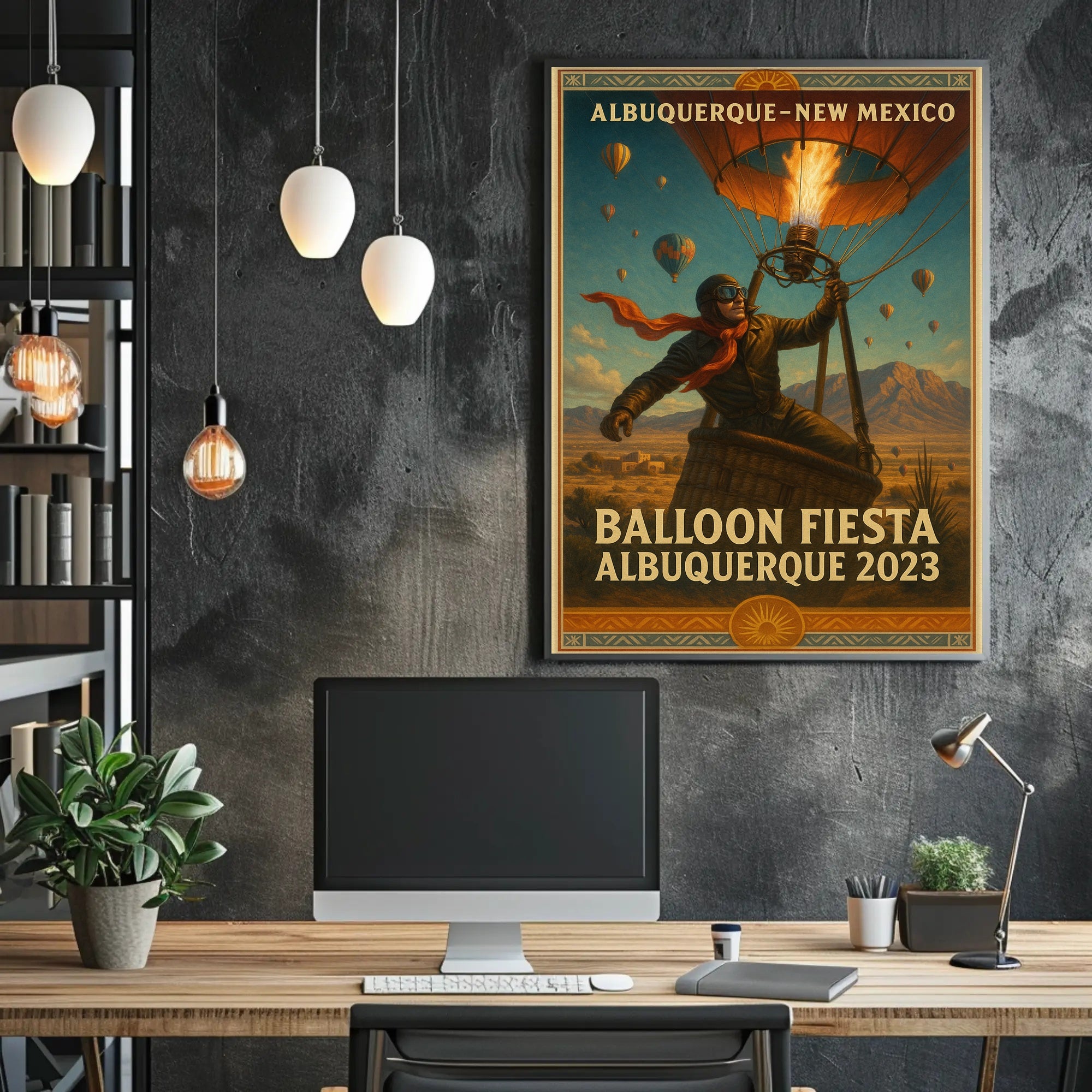 Albuquerque Balloon Fiesta 2023 Poster