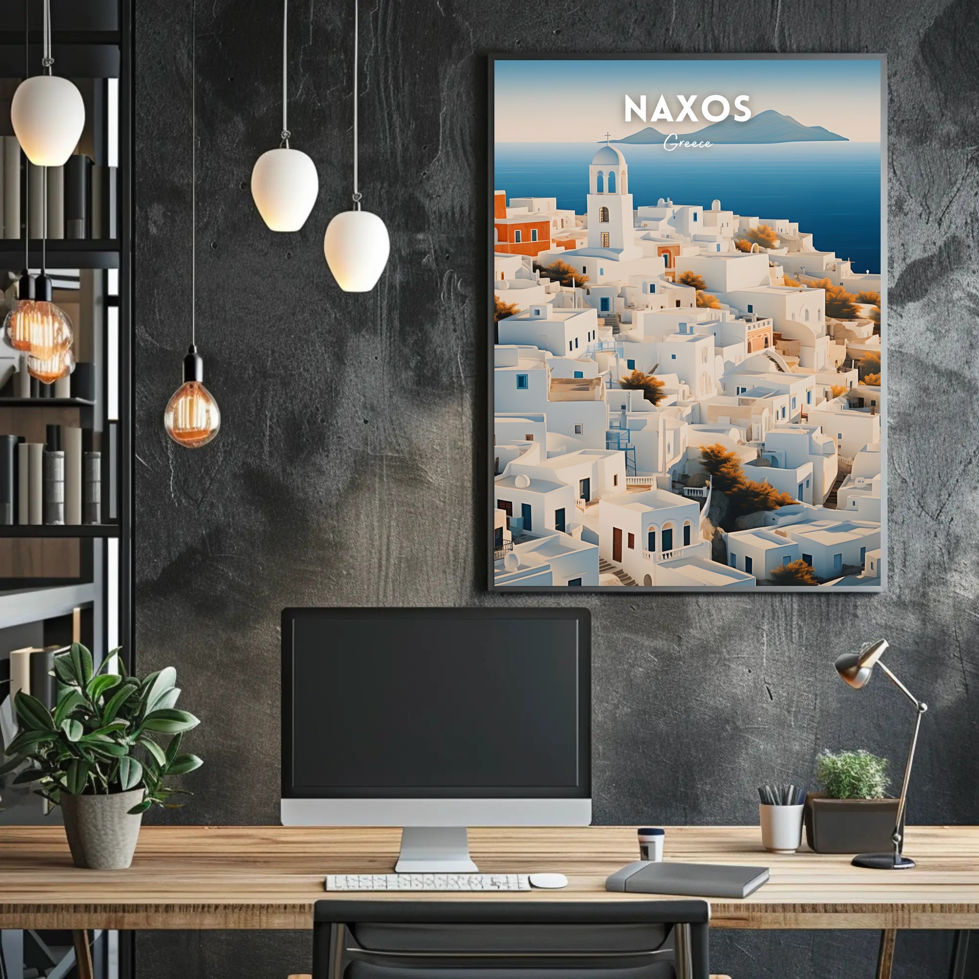 Naxos, Greece Poster