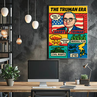 Harry Truman 33rd President Poster PosterGoat