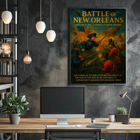 Battle Of New Orleans A Pivotal Clash Poster