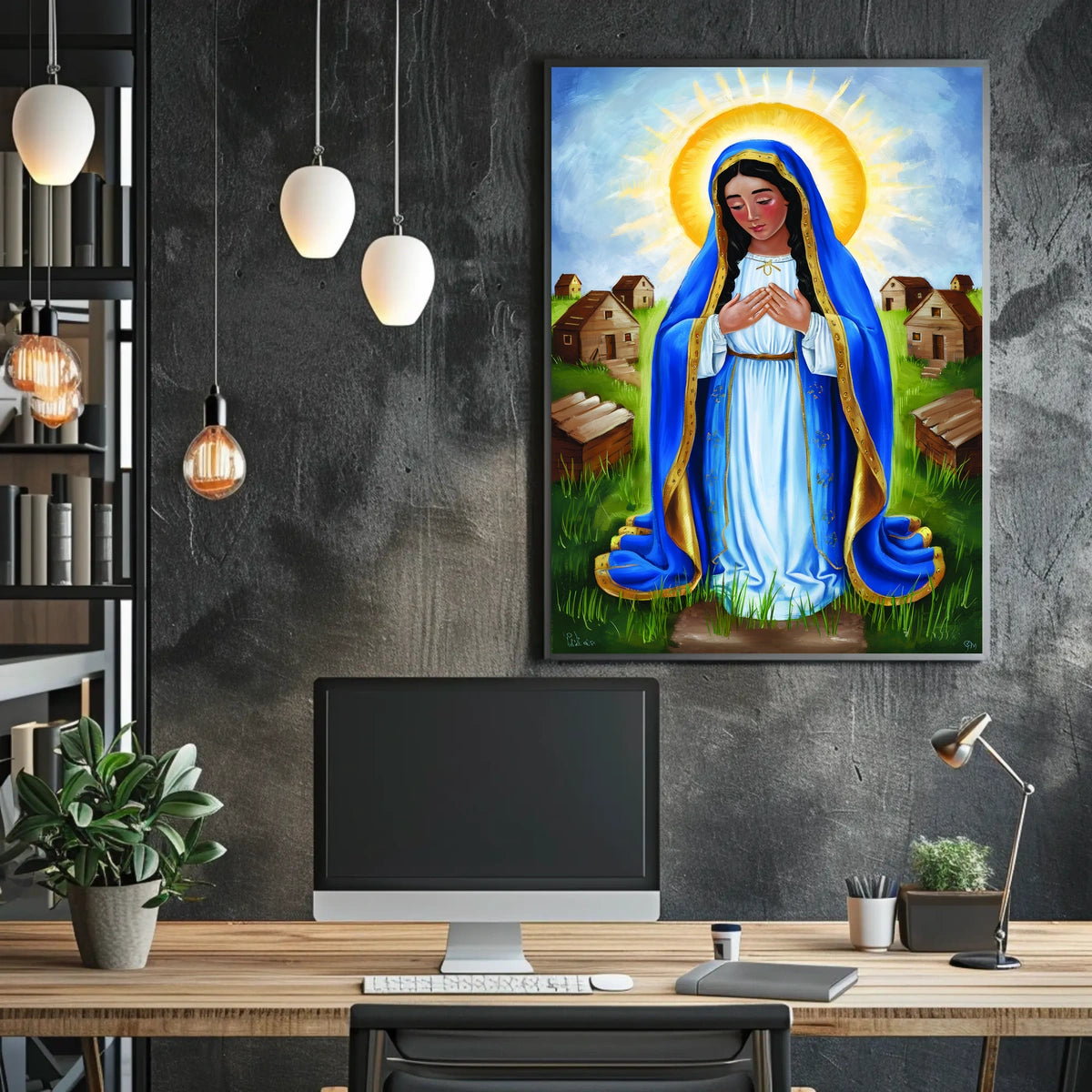 The Radiant Virgin Mary Poster
