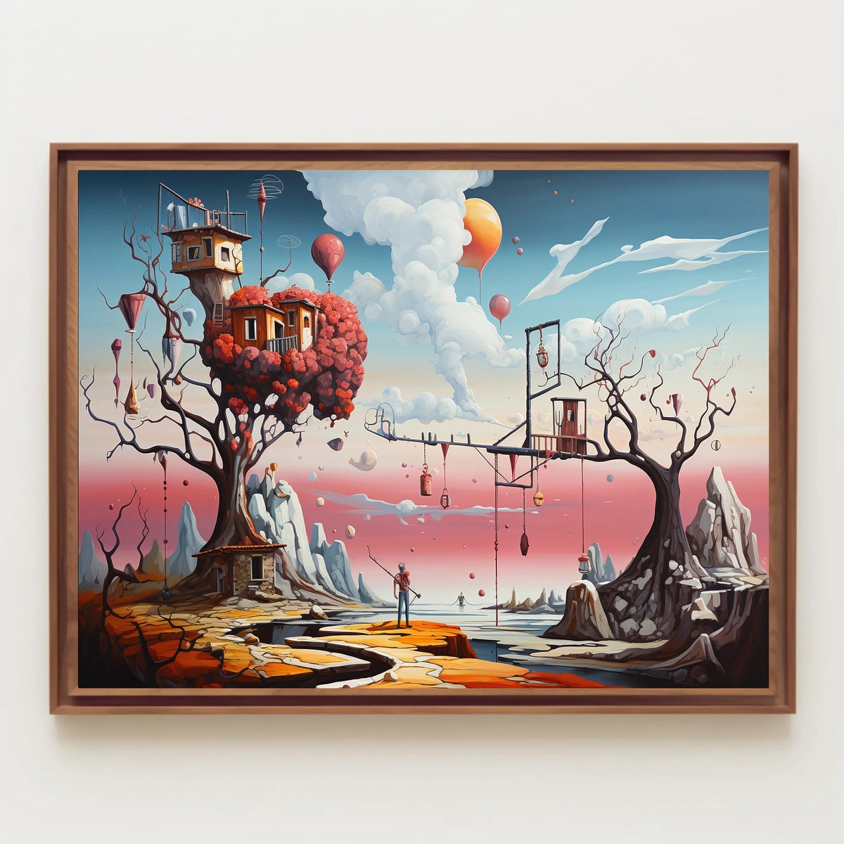 Whimsical Dreamscape Artistry: Fantasy or Mythology Poster