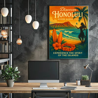 Discover Honolulu Experience The Poster