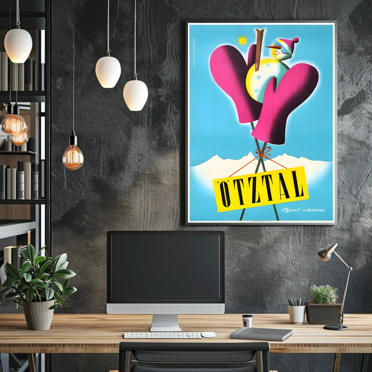 Ötztal Winter Wonderland Poster
