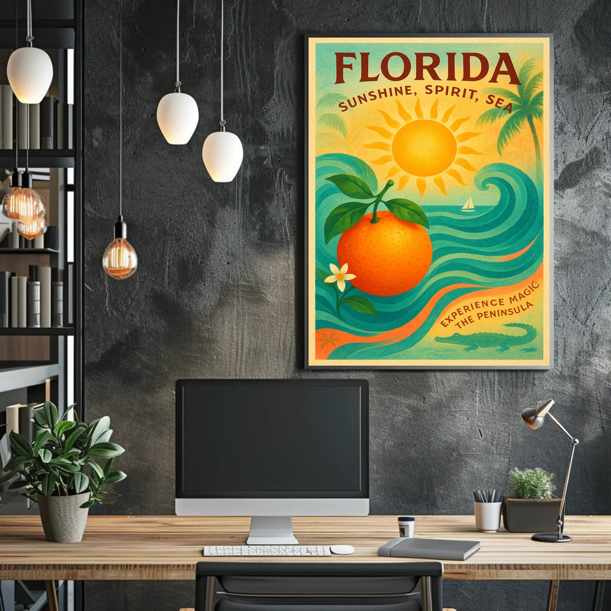 Florida Sunshine, Spirit, Sea Poster