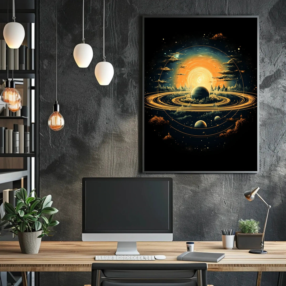 Celestial Harmony Poster