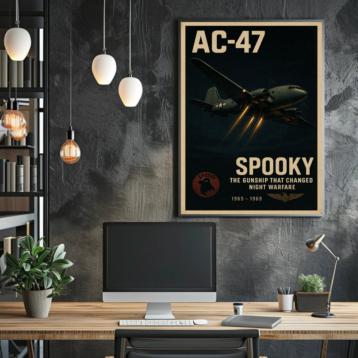 AC-47 Spooky The Gunship That Changed Night Warfare Poster