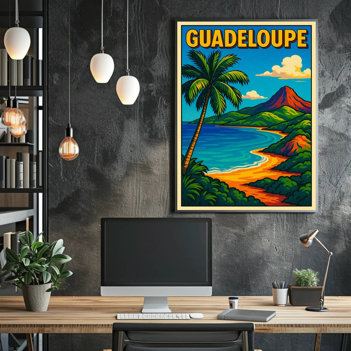 Guadeloupe Paradise Poster