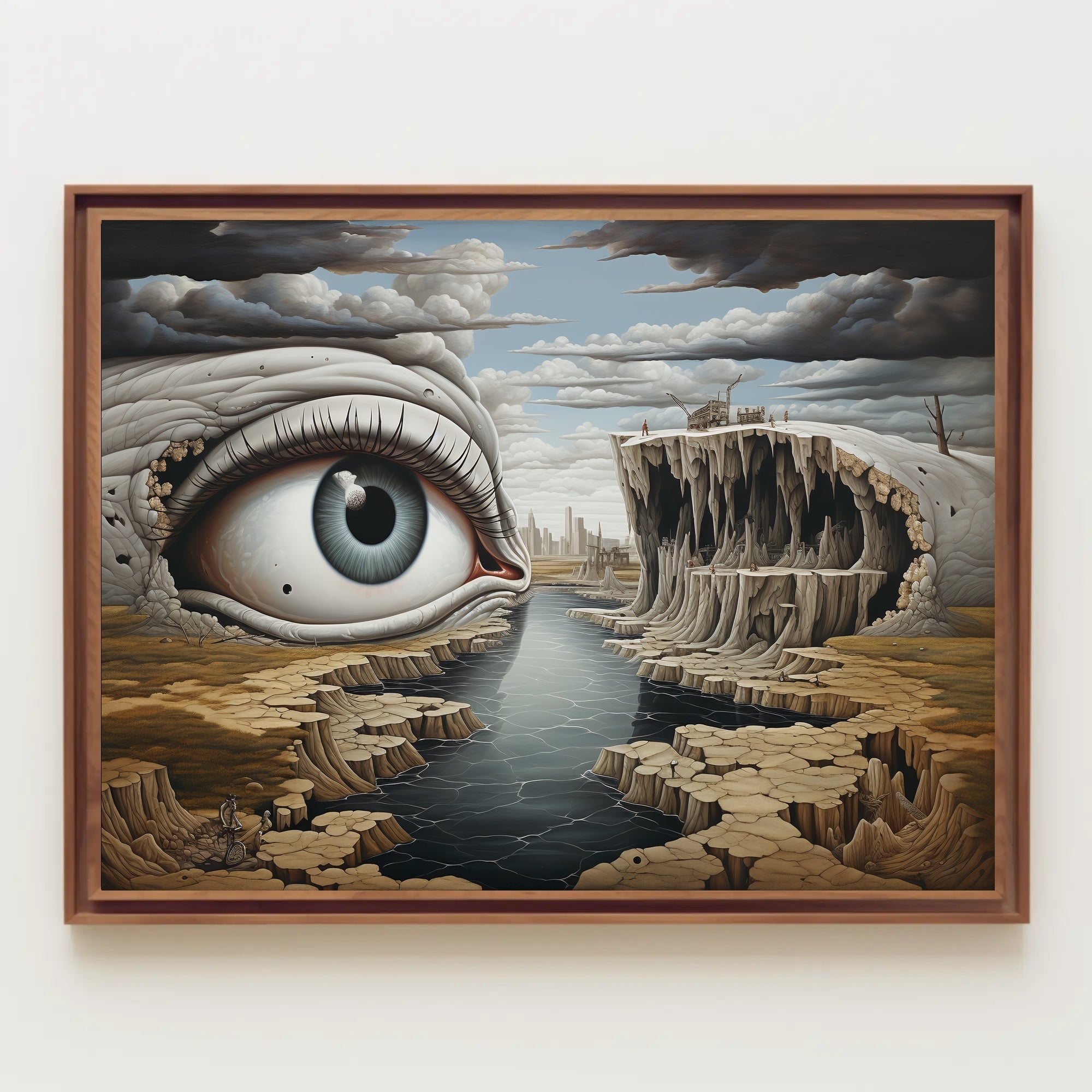 Surreal Dreamscape Art Print Wall Decor - Abstract or Artistic Poster