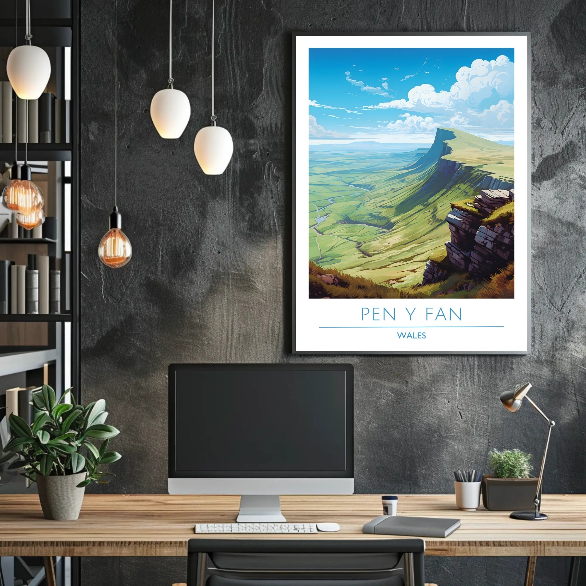 Pen y Fan, Wales Poster