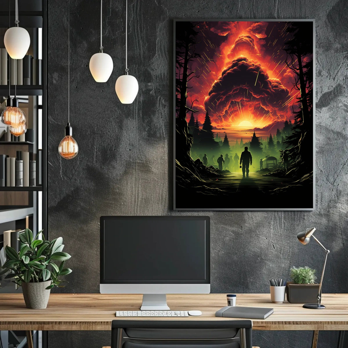 Apocalyptic Dawn Poster