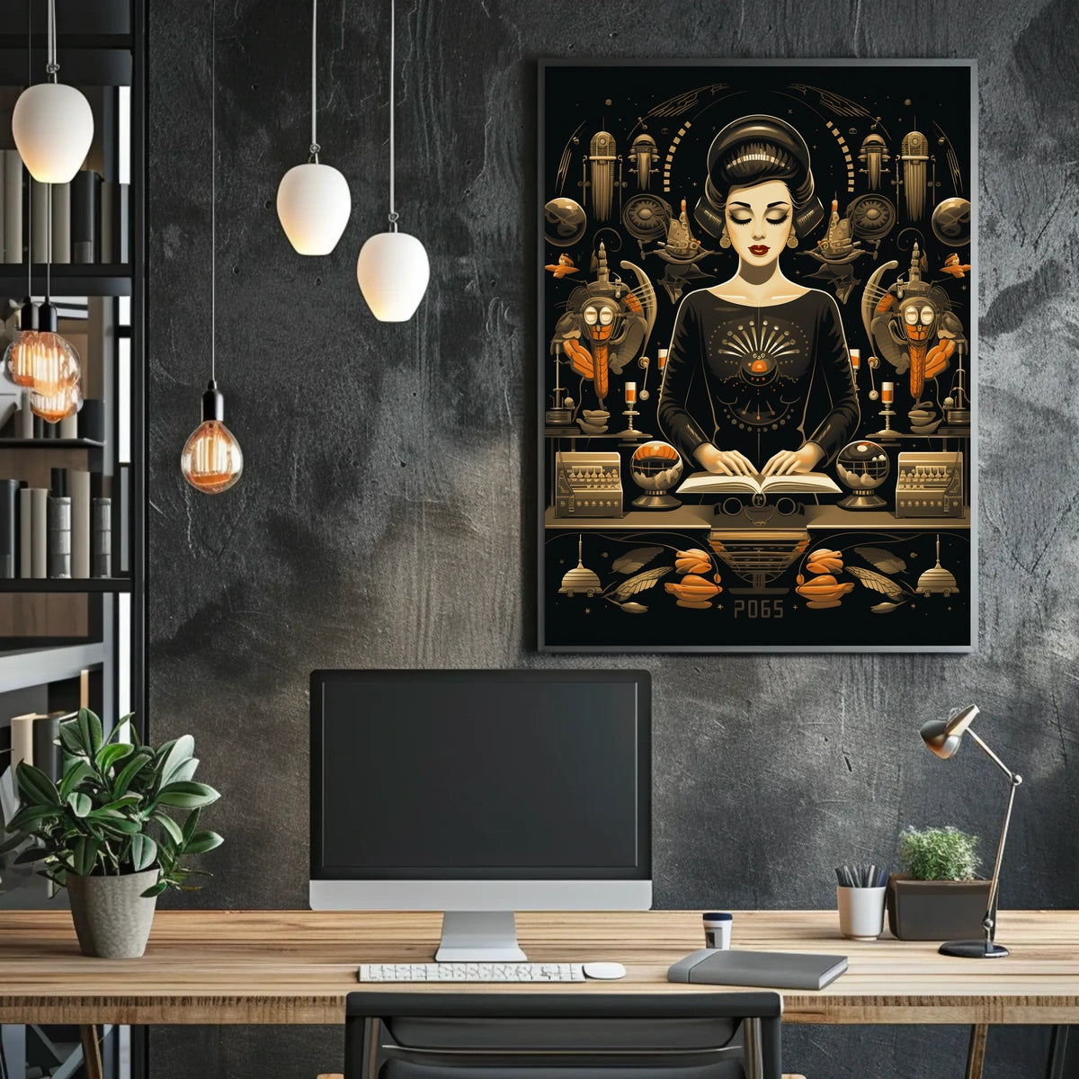 Cosmic Reflections Poster