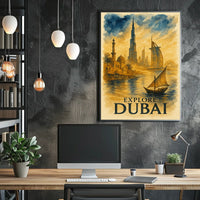 Discover the Wonders of Dubai Poster