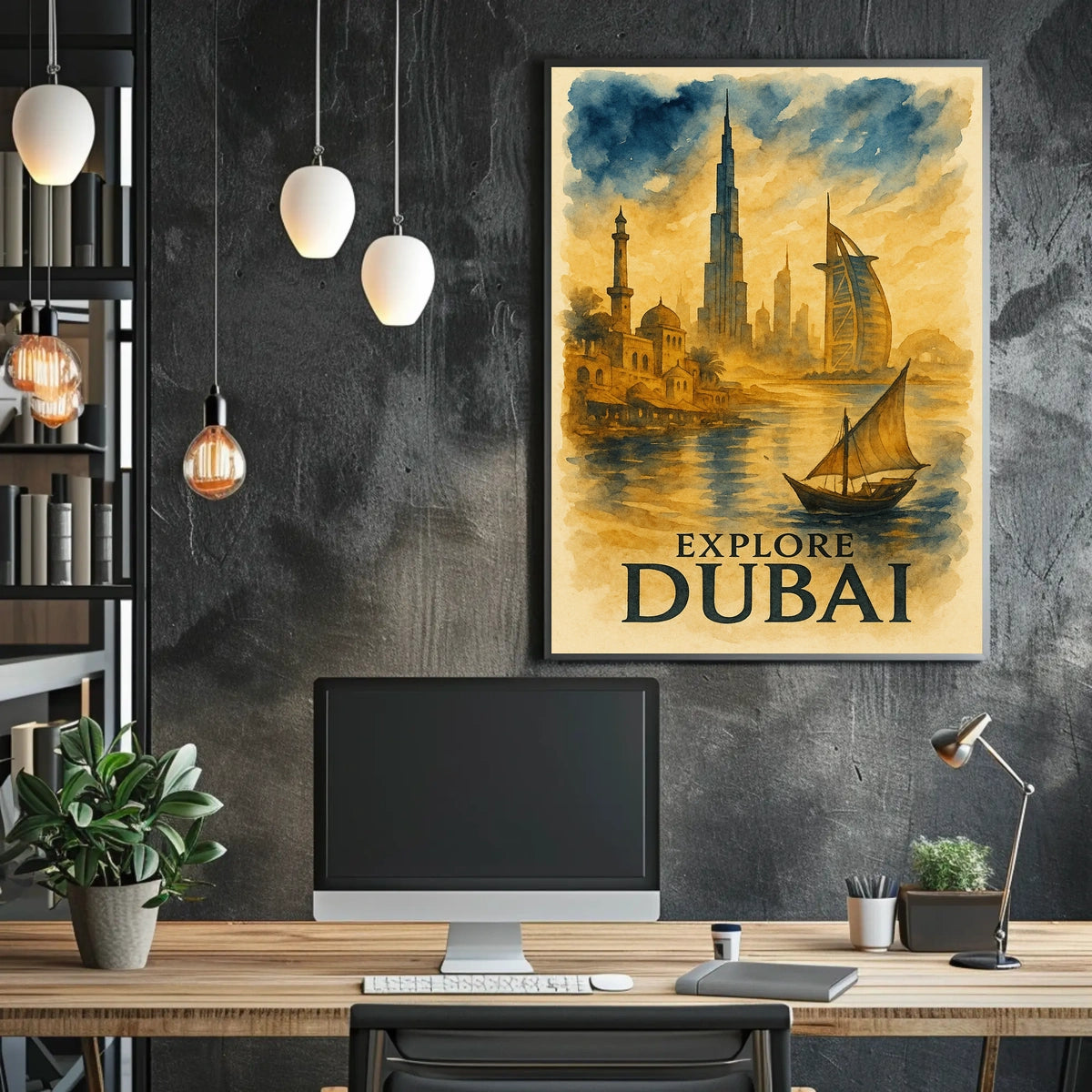 Discover the Wonders of Dubai Poster
