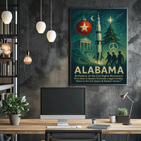 Alabama A Legacy of Milestones Poster
