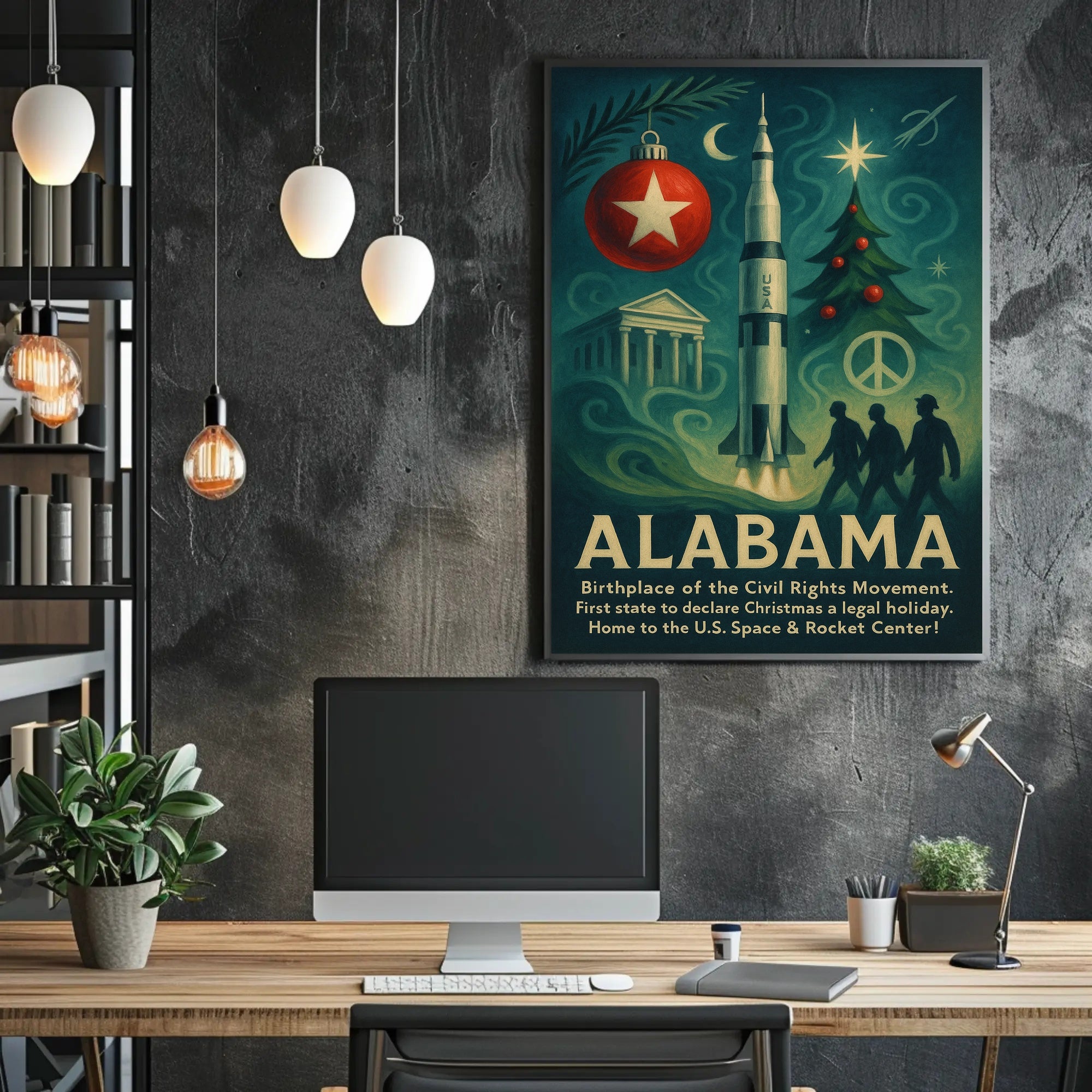 Alabama A Legacy of Milestones Poster