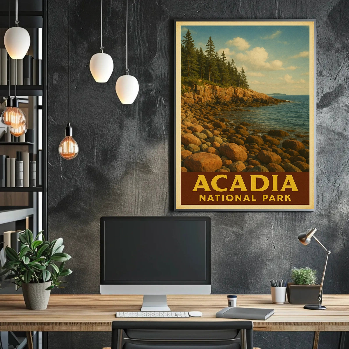 Acadia National Park Poster