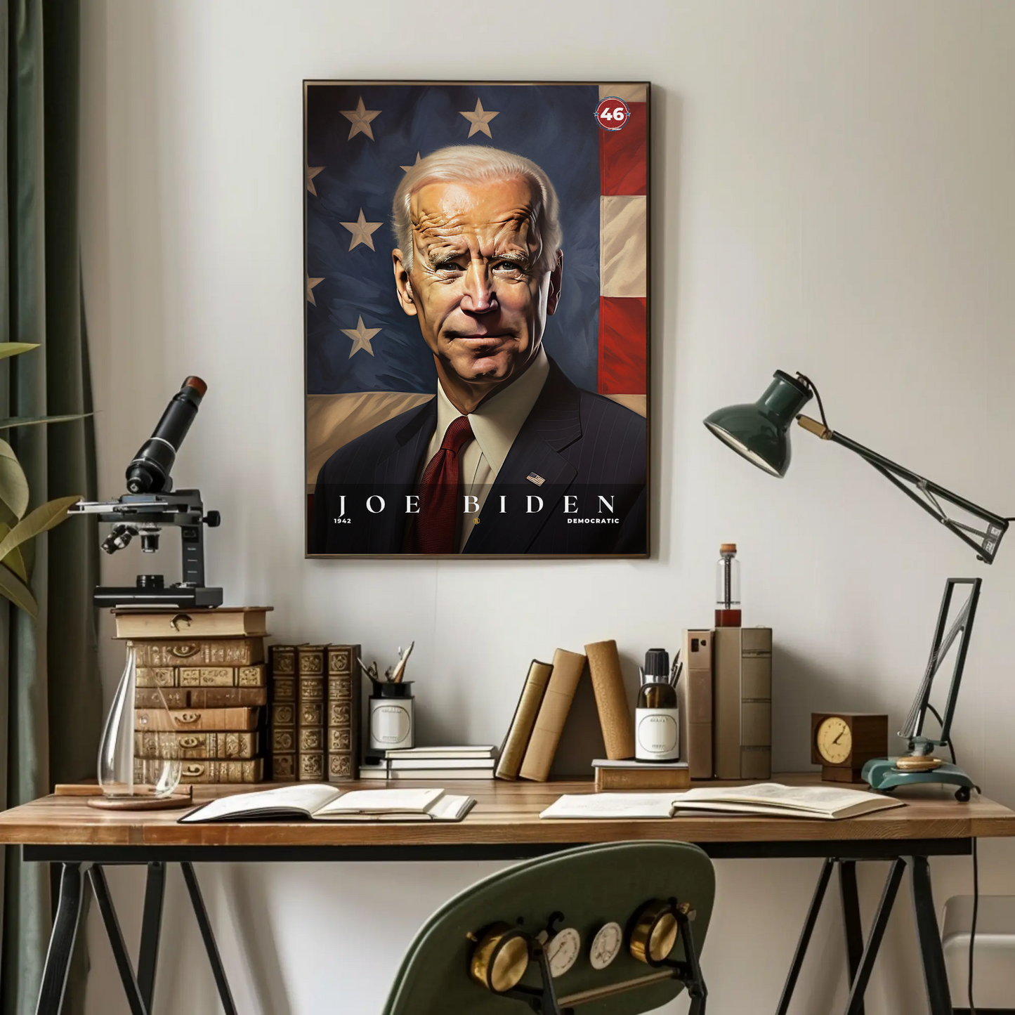 Joe Biden 46th President Of The United States Portrait