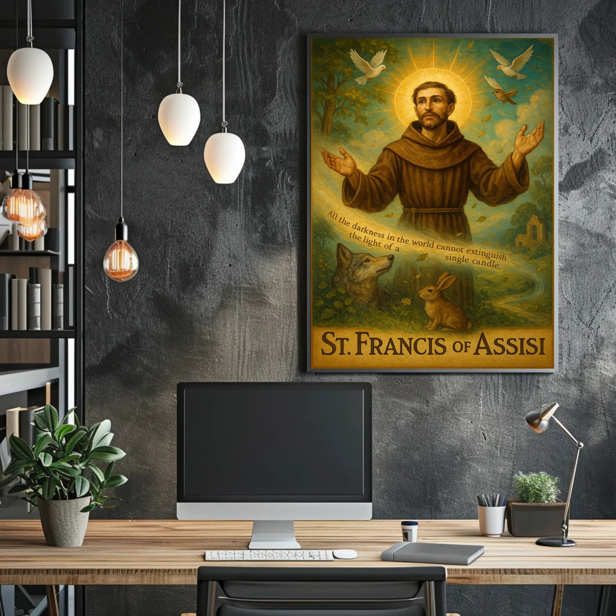 St. Francis of Assisi Poster