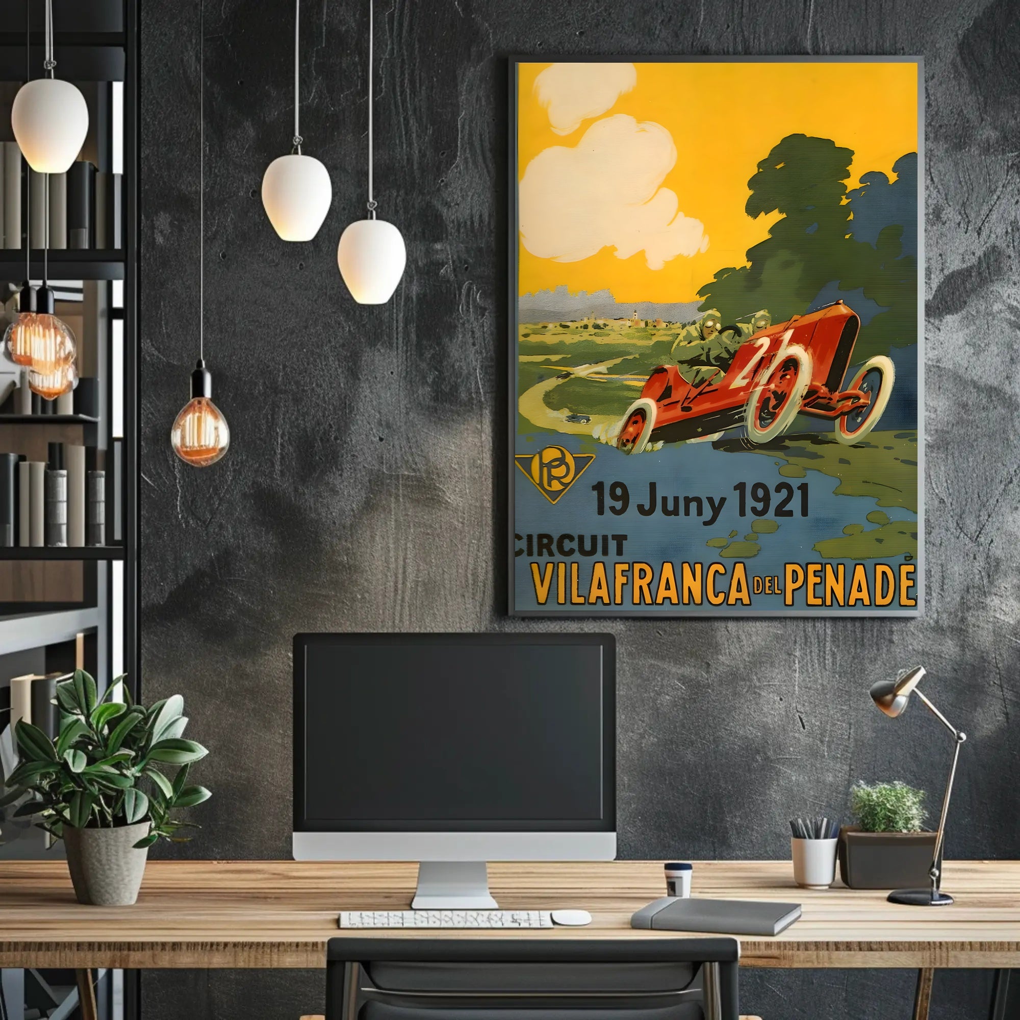 Circuit Vilafranca del Penedès 1921 Poster