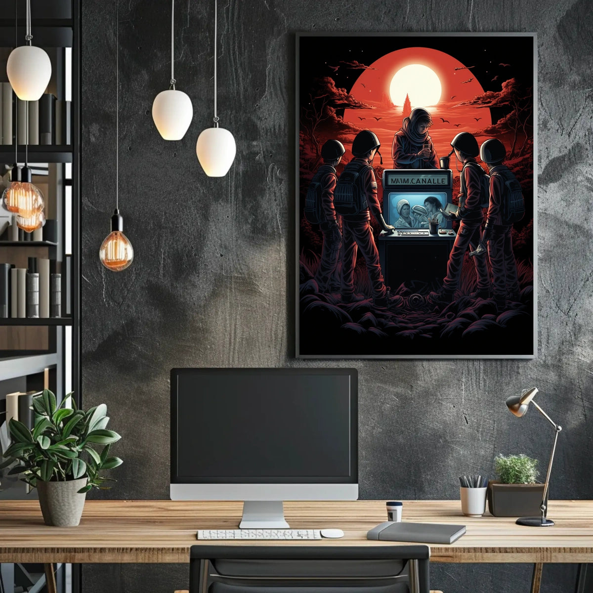 Dystopian Encounter Poster