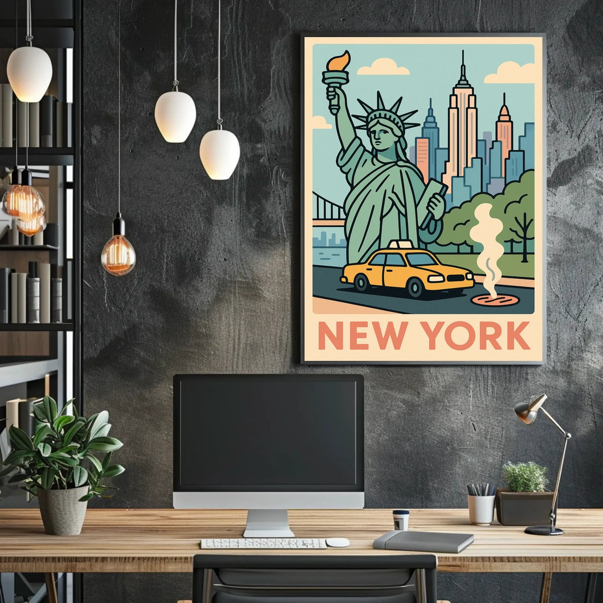New York City Vibes Poster