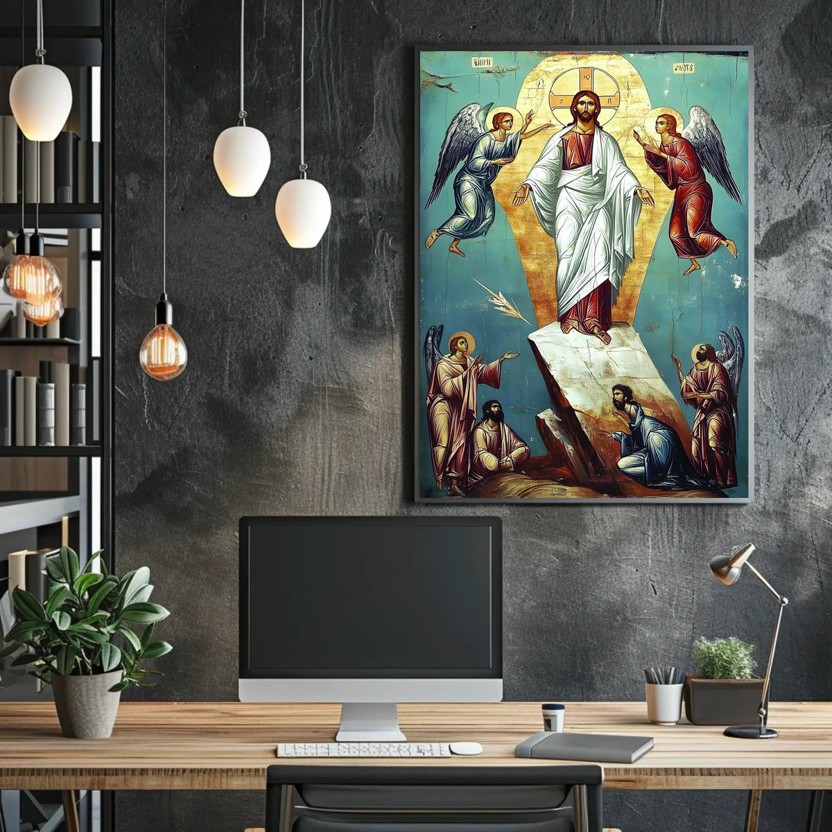 The Transfiguration of Christ Poster