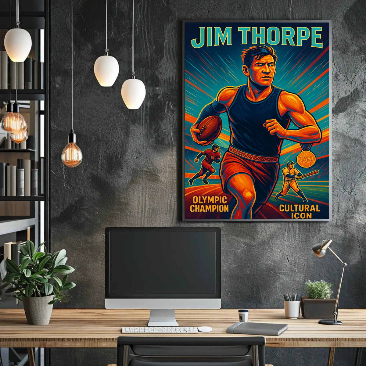 Jim Thorpe A Legacy of Excellence Jim Thorpe Poster