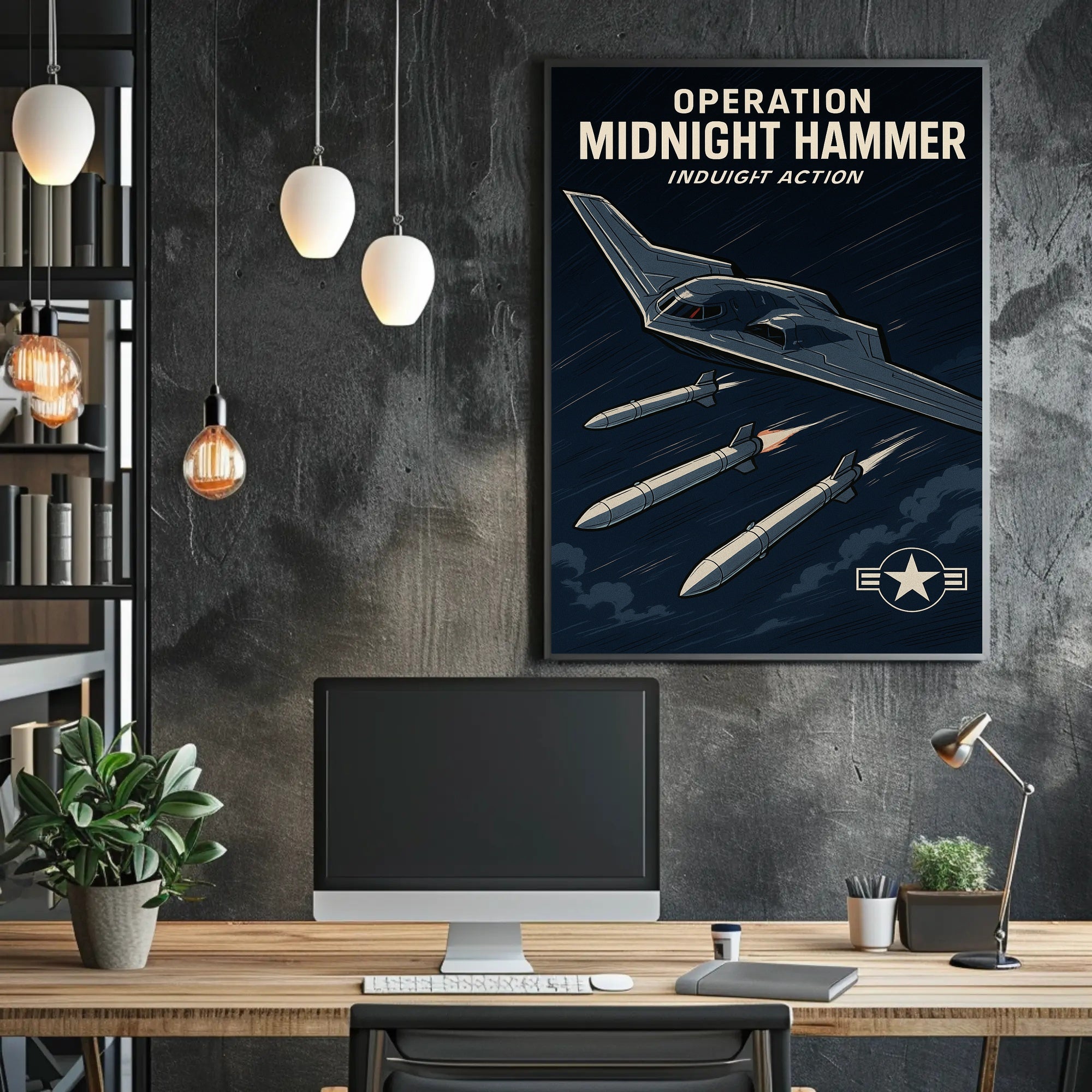 Operation Midnight Hammer Poster PosterGoat