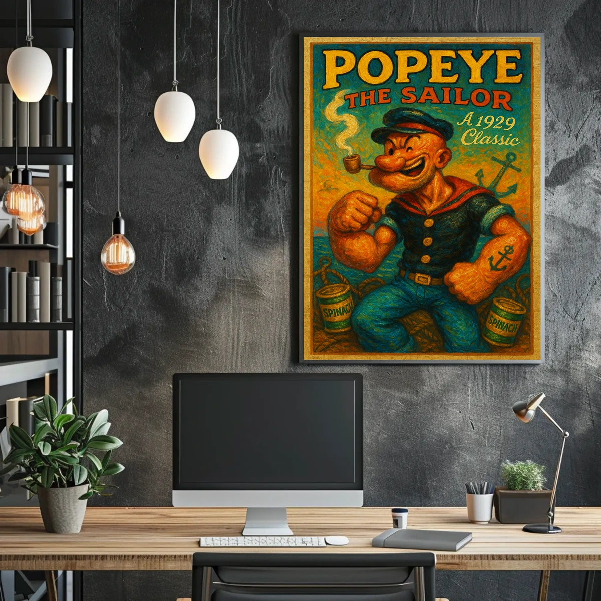 Popeye 1929 Art Poster POP-40