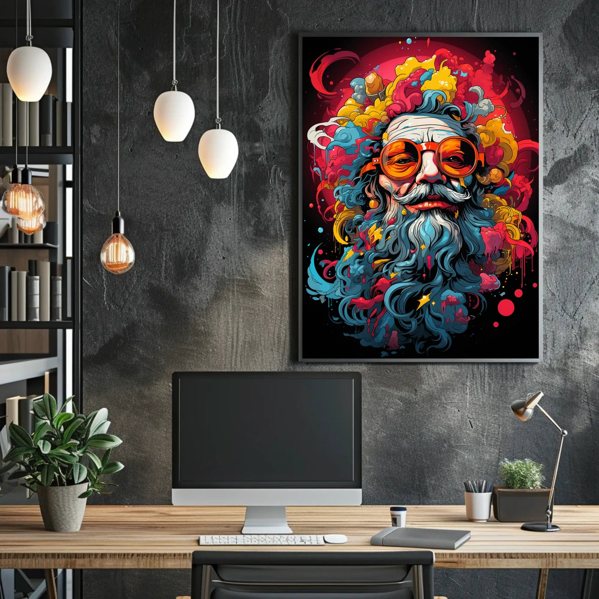 Colorful Visionary Poster