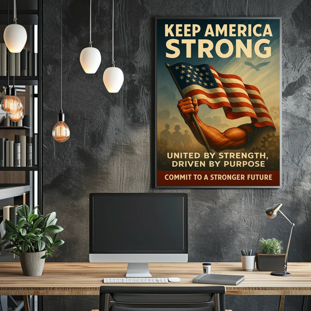 Keep America Strong Poster