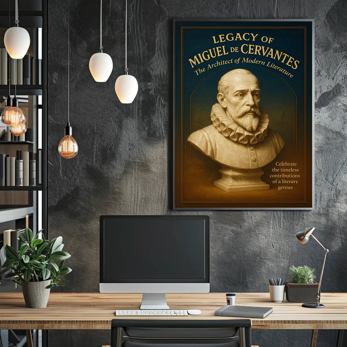 Legacy Of Miguel De Cervantes Poster