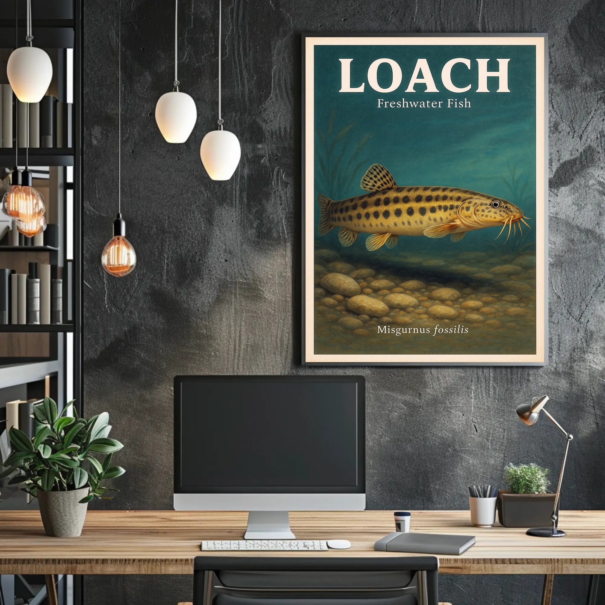 Loach Freshwater Fish Poster PosterGoat