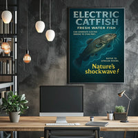Electric Catfish Natures Shockwave Poster