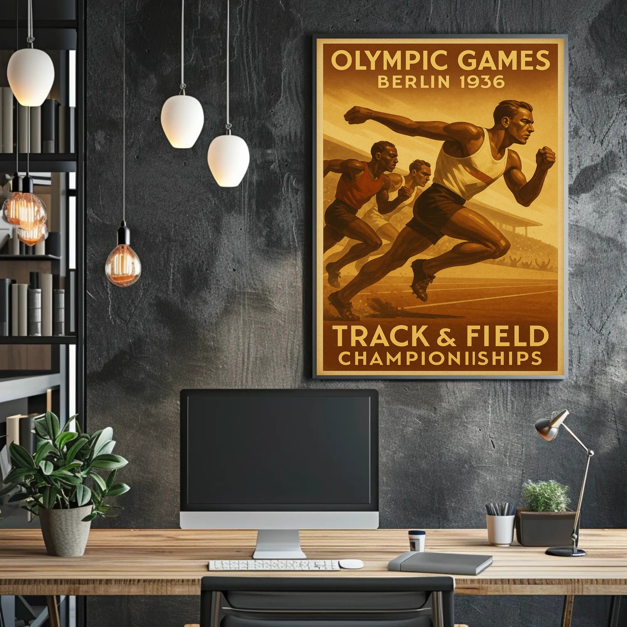 Berlin 1936 Olympic Games Poster